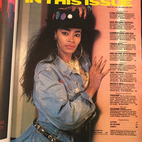 Vintage Rolling Stone Magazine Robert Cray Cover - Picture 2 of 4